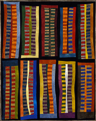 image of quilt titled "And All That Jazz" by Janet Steadman © 2006