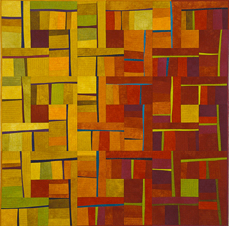 image of quilt titled "Caliente" by Cory Volkert © 2005