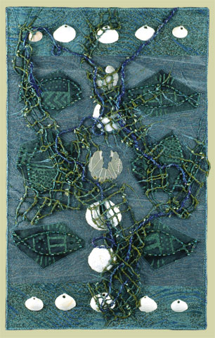Image of quilt titled Please Don't Litter by Giselle Blythe, Juror