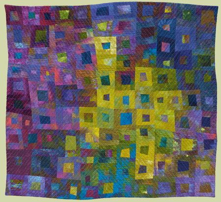 Image of quilt titled Festivities by Janet Kurjan
