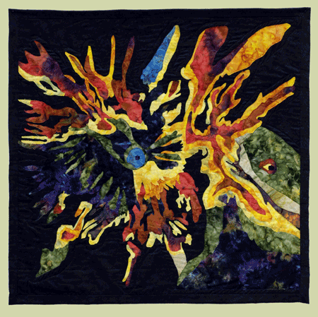 image of quilt titled "Romantic Venus" by Meg Blau &copy; 2008