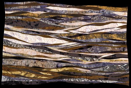 image of quilt titled "Low Tide" by Janet Kurjan © 2005