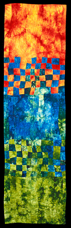 image of quilt titled "Plaisirs d'Été" by Marti Stave © 2005