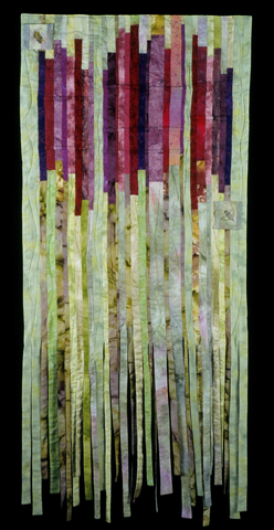 Image of quilt titled “Attraction" by Barbara O'Steen 