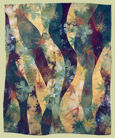 Image of quilt titled “Before the Frost” by Marti Stave