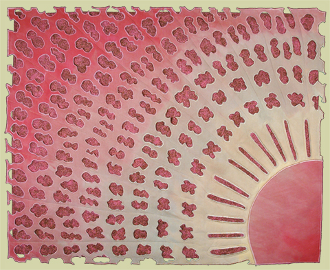 Image of quilt titled "Coscinodiscus" by Carla Stehr