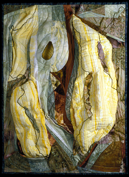 image of quilt titled "Emerging" by Barbara O'Steen © 2005