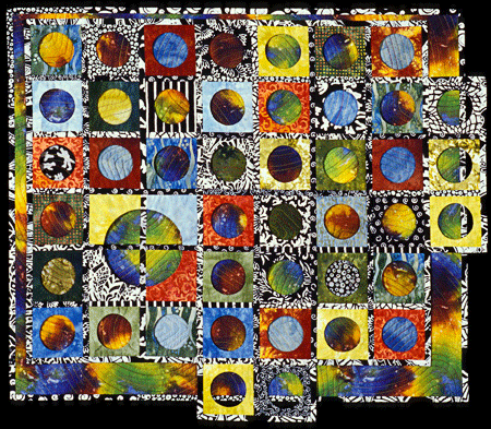 Image of quilt titled "IIr²" by Bonny Brewer © 2005