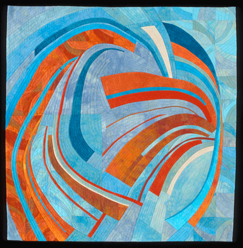 image of quilt titled "Wings" by Ellin Larimer