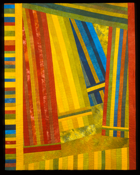 image of quilt titled "Beyond" by Barbara Nepom