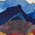 Thumbnail image of "Black Mesa Landscape" quilt by Melisse Laing 