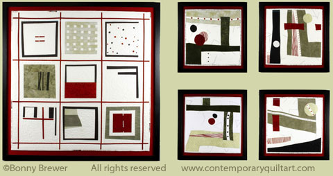 Image of "Jinzenji's Influence" quilt by Bonny Brewer