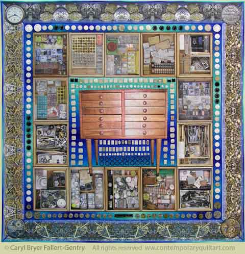 Image of "Watch Master" quilt by Caryl Bryer Fallert-Gentry