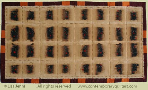 Image of "Thirty-two" quilt by Lisa Jenni