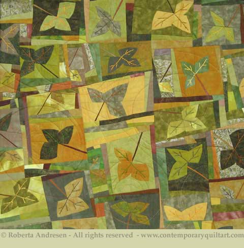 Image of "Transitioning" quilt by Roberta Andresen