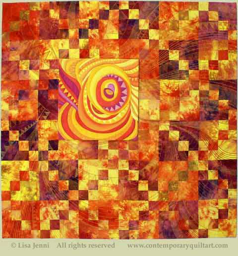 Image of "South of the Border" quilt by Lisa Jenni