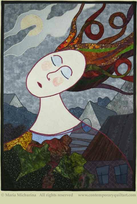 Image of "Dreams" quilt by Maria Michurina