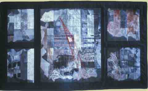 Image of "September View" quilt by Jill Scholtens