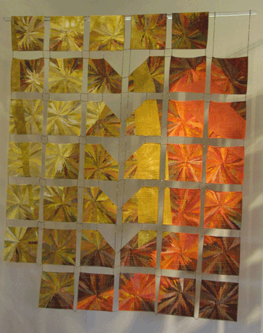 Image of "Sorok" quilt by Melisse Laing