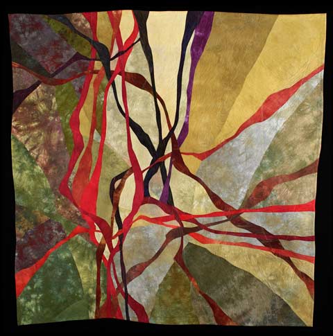 image of quilt titled "Tangle" by Bonnie Bucknam