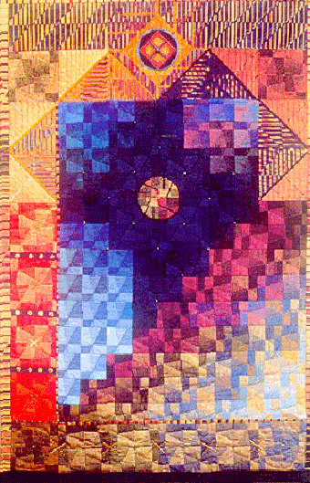 image of quilt titled "Barricade" by Karen Soma &copy; 1995