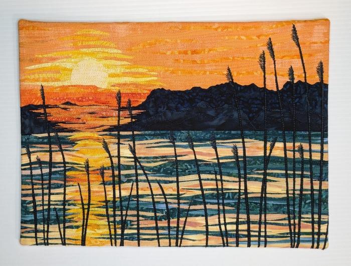 Shimmering Sunset by Suzanne Uschold