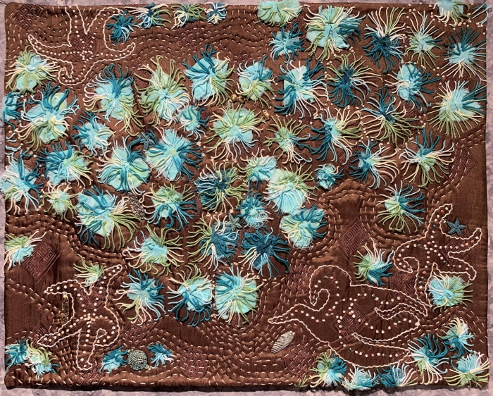 Coral Skeleton Meets Sea Anemone by Nicole McHale