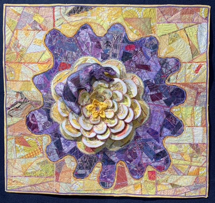 Moon Rabbit Rose by Nicole McHale