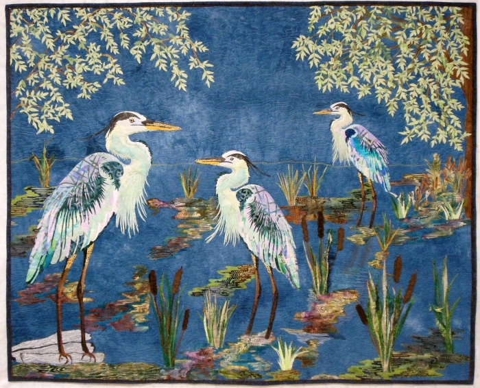 Herons Garden by Susan Smith