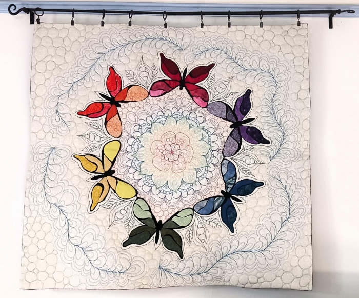 Butterfly Mandala by Cynthia Gaub